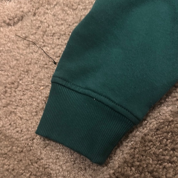 Prince Mens Pickleball Green Logo Hoodie Fleece Pullover Sweatshirt Size L - Picture 5 of 5